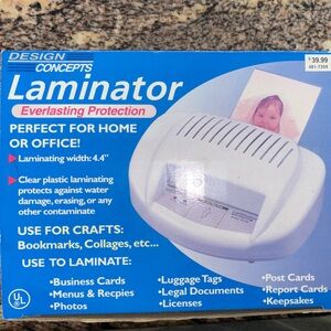 Design Concepts Laminator